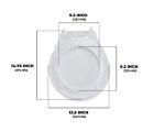 TMC - Compact Size - Toilet Seat with Cover